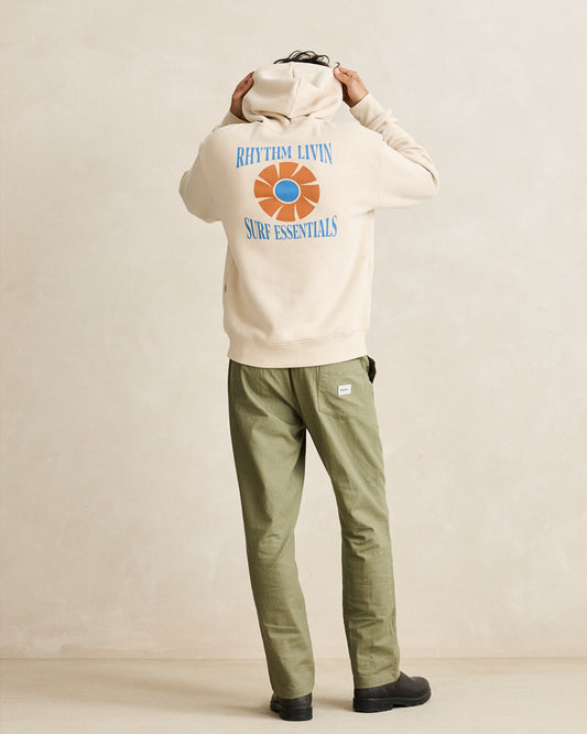 Rhythm Linen Jam Pant Olive