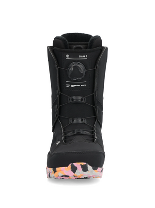 Ride Sage Black 2025 Snowboard Boots