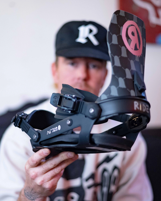 Ride x Trevor Andrew A-6 Black Snowboard Binding