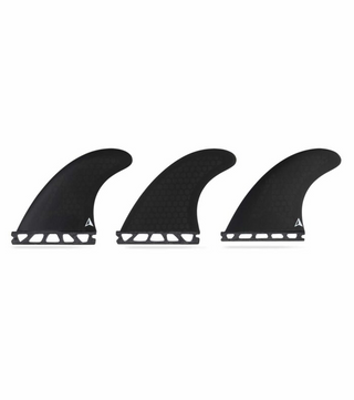 Roam All Round 3 Fin Set Black Single Tab