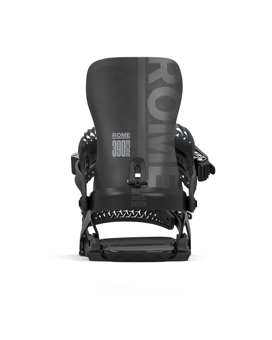 Rome 390 Boss FW Black 2026 Snowboard Bindings