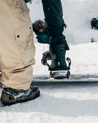 Rome 390 Boss FW Black 2026 Snowboard Bindings