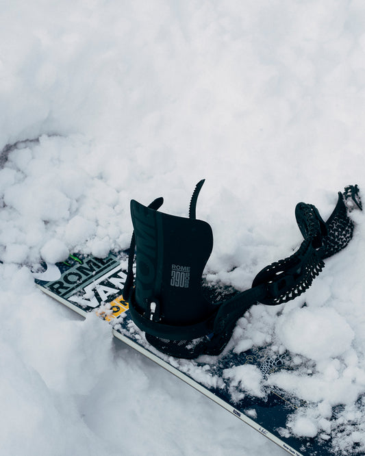 Rome 390 Boss FW Black 2026 Snowboard Bindings