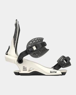 Rome Hydra Pro Bone White 2025 Snowboard Binding