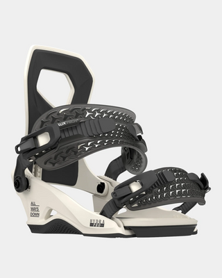 Rome Hydra Pro Bone White 2025 Snowboard Binding