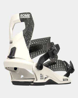 Rome Hydra Pro Bone White 2025 Snowboard Binding