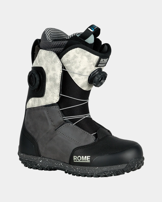 Rome Womens Bodega Pro Boa Black / Bone 2025 Snowboard Boots