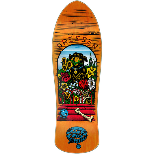 Santa Cruz Dressen Pup Reissue 9.5 Brown