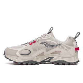 Saucony Grid Aura X Dove / Red