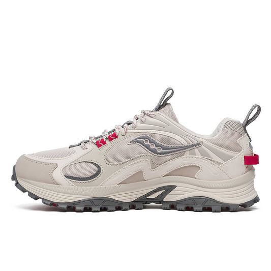 Saucony Grid Aura X Dove / Red