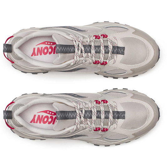 Saucony Grid Aura X Dove / Red