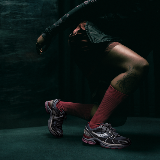 Saucony Progrid Dark Grey / Plum