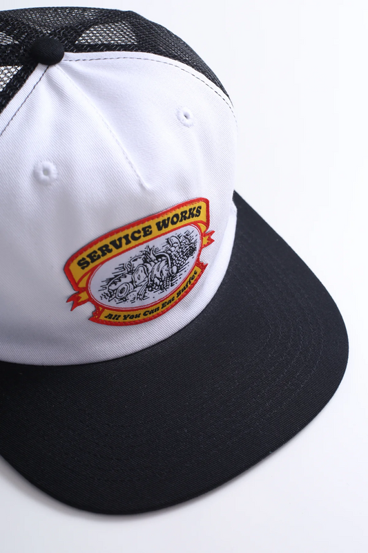 Service Works All You Can Eat Trucker Black / White