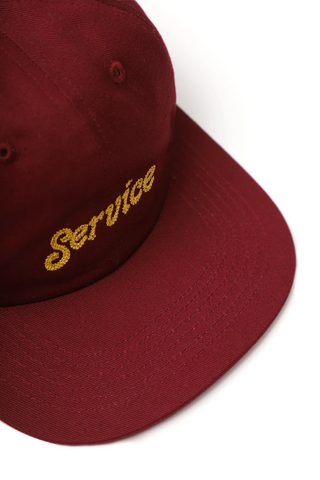 Service Works Chainstitch Cap Burgundy