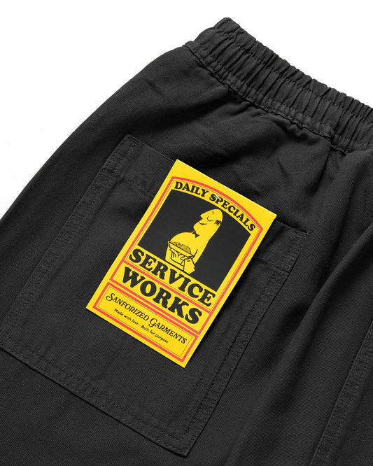 Service Works Classic Chef Pants Black