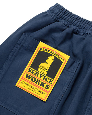 Service Works Classic Chef Pants Dark Navy