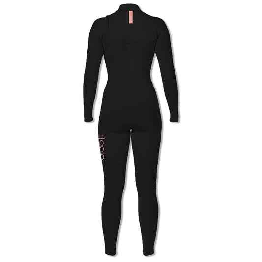 Sisstrevolution 7 Seas 4/3 Chest Zip Full Suit Black Wetsuit