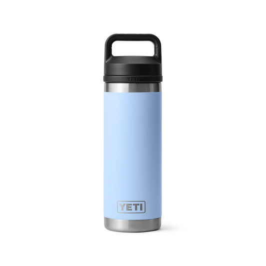 Yeti Rambler 18 Oz Bottle Chug Big Sky Blue
