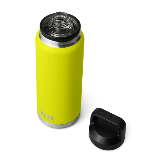 Yeti Rambler 36 oz Bottle Chug Firefly Yellow