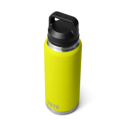 Yeti Rambler 36 oz Bottle Chug Firefly Yellow