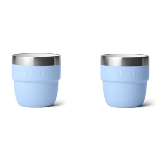 Yeti Rambler 4 Oz Espresso Cup 2 Pack Big Sky Blue