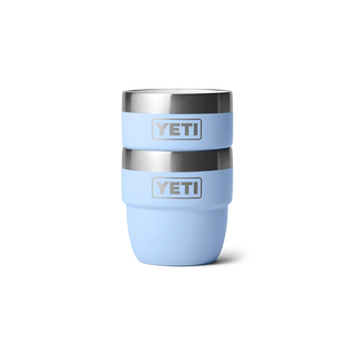 Yeti Rambler 4 Oz Espresso Cup 2 Pack Big Sky Blue