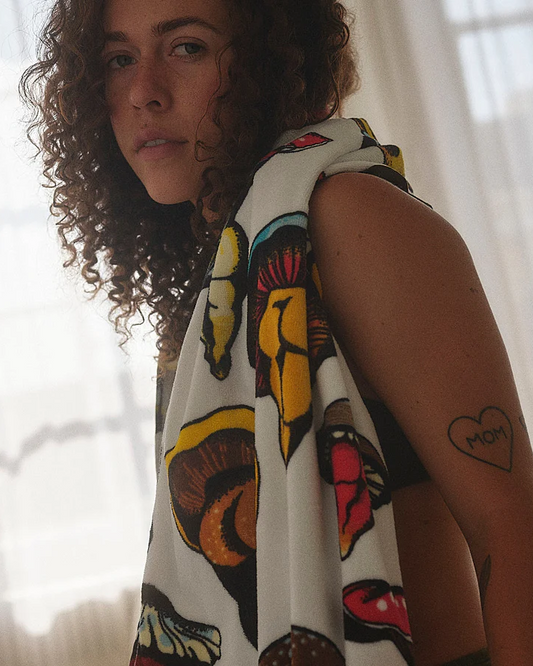 Slowtide Cecilia Towel White