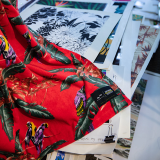 Slowtide Jungle Birds Towel Multi