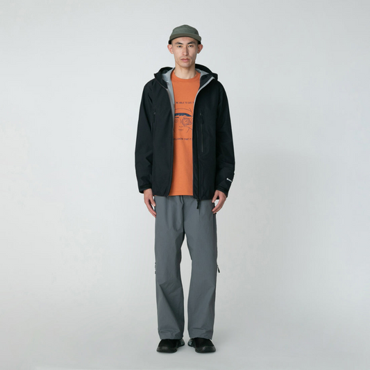Snow Peak GORE-TEX Rain Jacket Black
