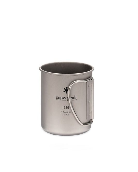 Snow Peak Titanium Single Cup 220