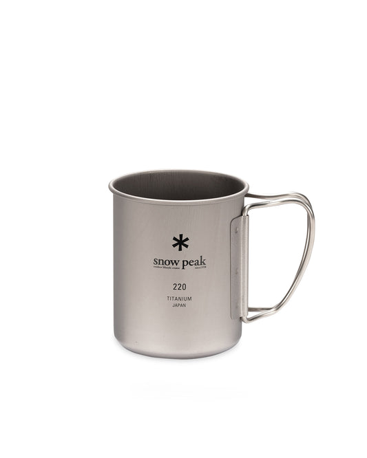 Snow Peak Titanium Single Cup 220