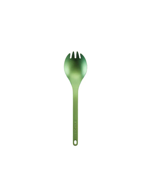 Snow Peak Titanium Colour Spork Green