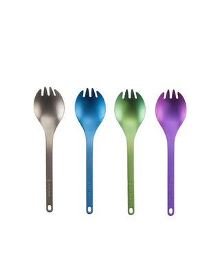 Snow Peak Titanium Colour Spork Blue
