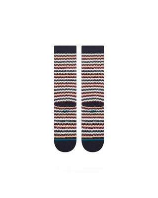 Stance Chiclets Waffle Knit Crew Navy