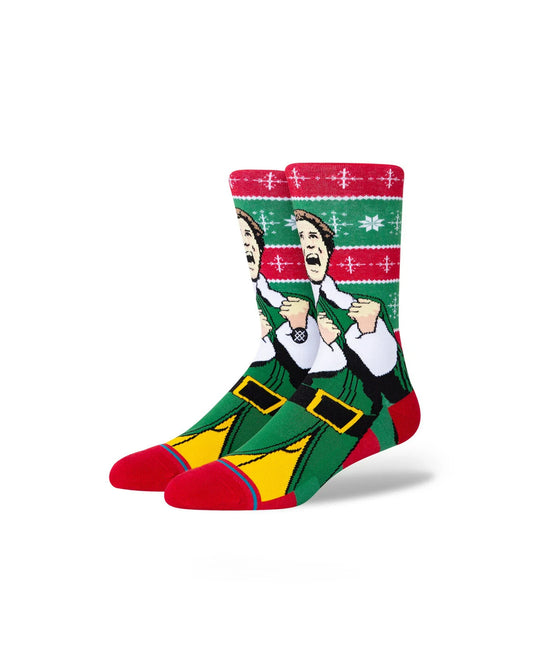 Stance Elf Cold Outside Red