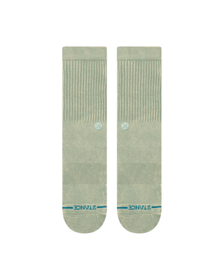 Stance Icon Dyed Crew Sea Green
