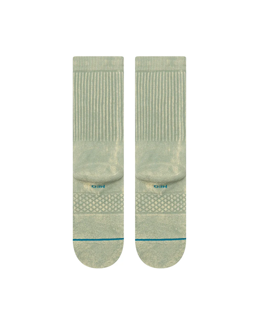 Stance Icon Dyed Crew Sea Green