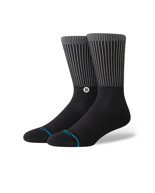 Stance Icon Pop Crew Black