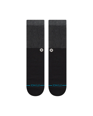 Stance Icon Pop Crew Black