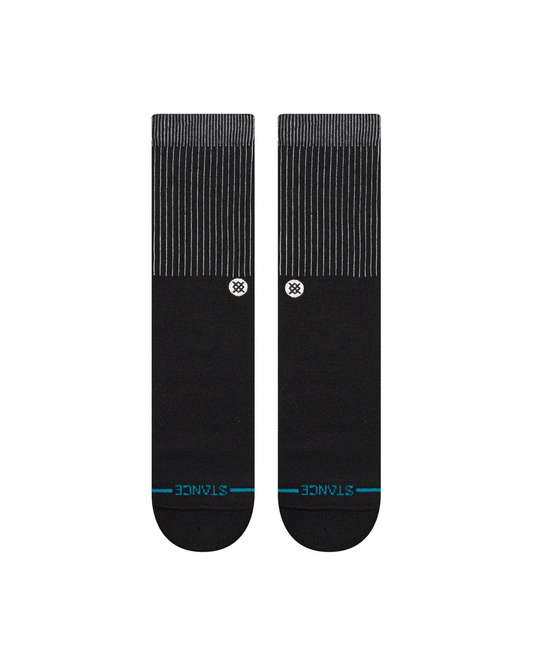 Stance Icon Pop Crew Black