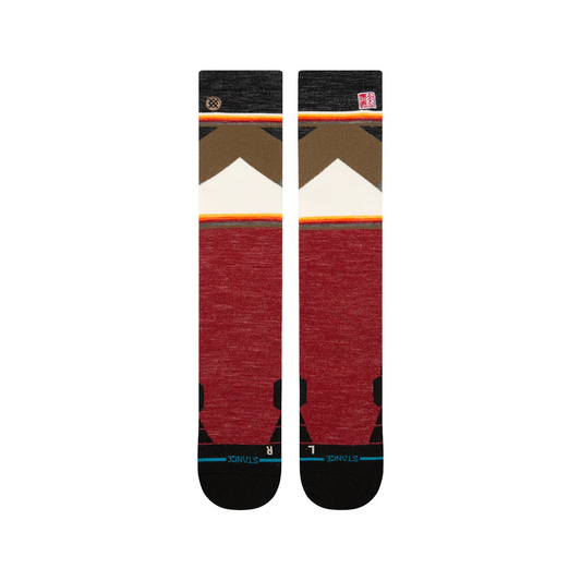 Stance Jimmy Chin UL Wool Snow Red