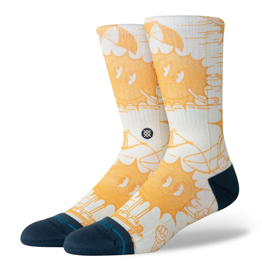 Stance Sonnys Crew Yellow