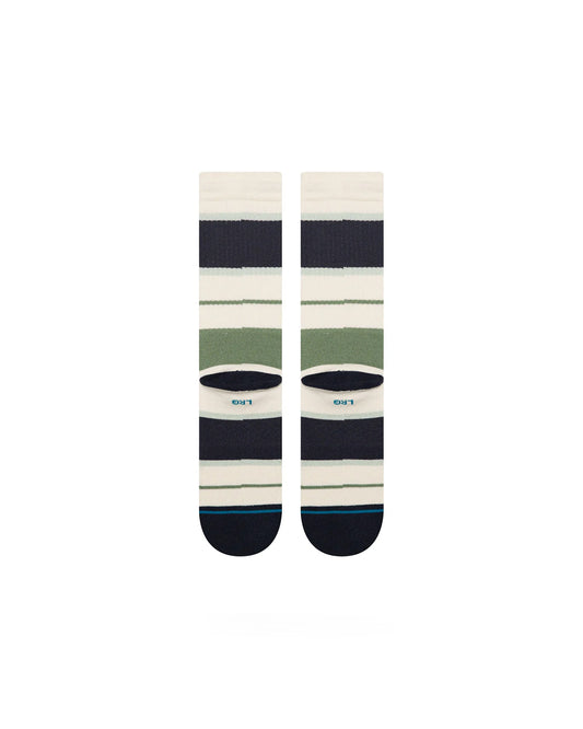 Stance Striped Delight Crew Canvas