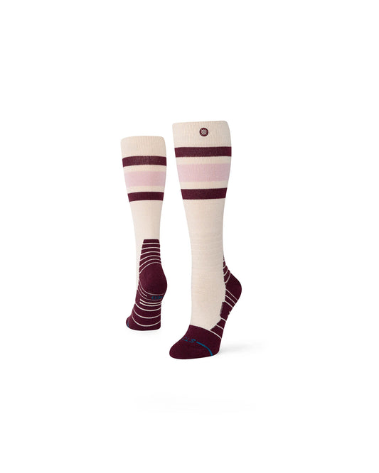 Stance Womens Boyd Mid Wool Snow Oatmeal