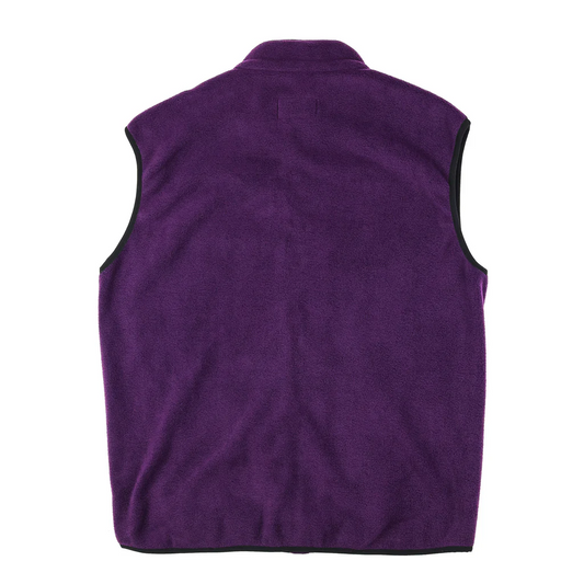 Stay Hungry Smoothie Fleece Vest Purple