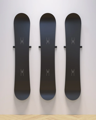 Union Wall Mount Snowboard Holders Black