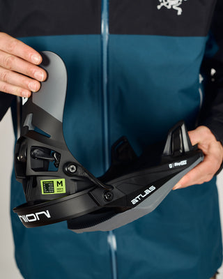 Union Atlas Step On Black Snowboard Bindings