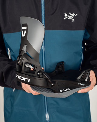 Union Atlas Step On Black Snowboard Bindings