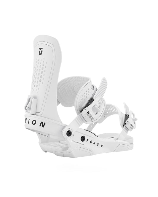 Union Force White 20 Year Edition Snowboard Bindings