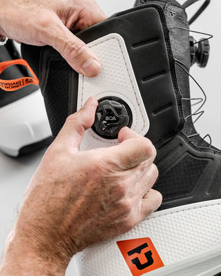 Union Reset Pro White / Black Bottes de Snowboard